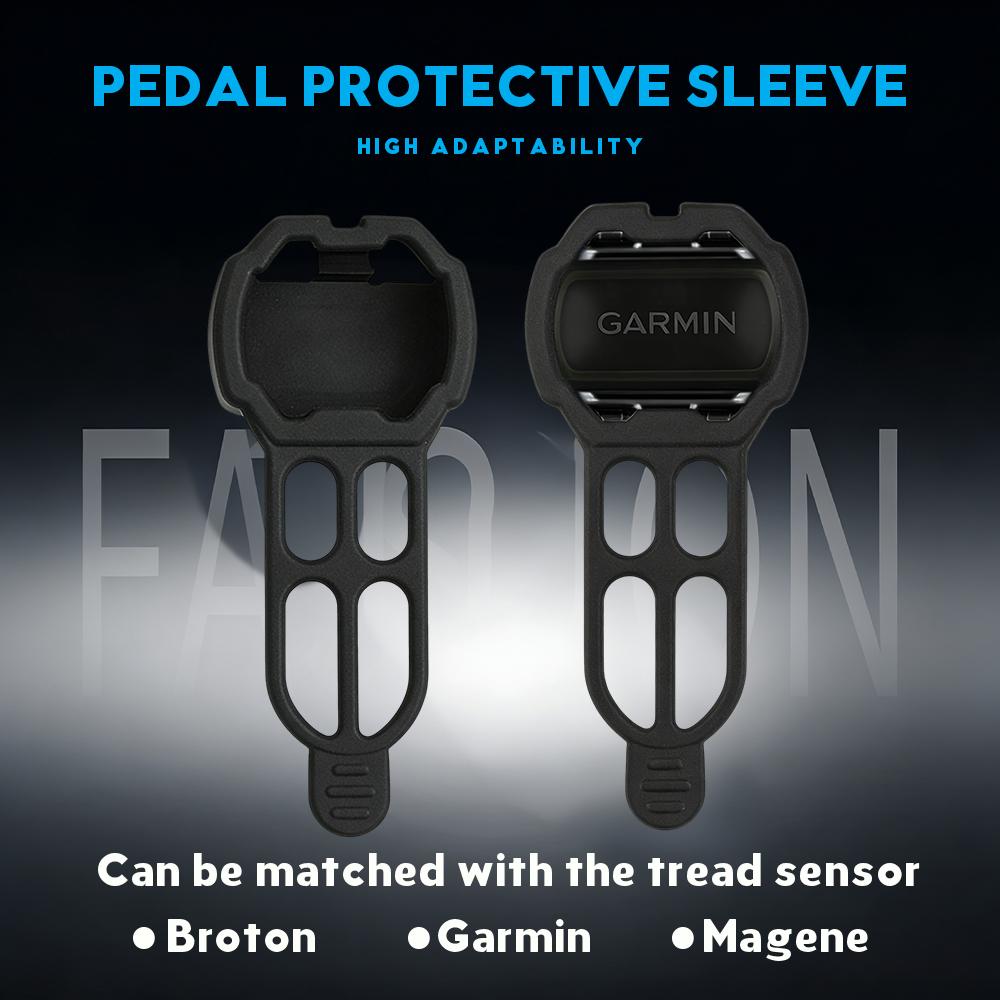 1/2/4PCS Bicycle Computer Cadence Speed Sensor Silica Gel Protective Case Bike Sensor Cover Compatible Garmin Igpsport Magene2
