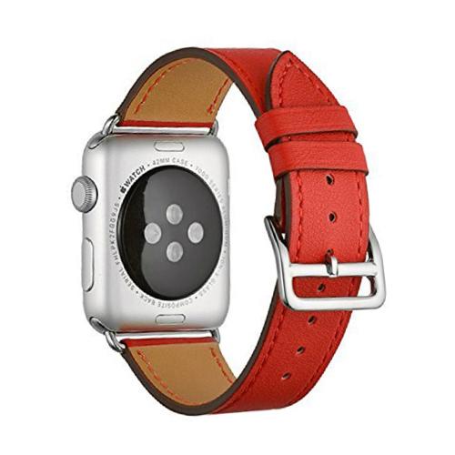 Leather Strap for Apple Watch Band 44mm 40mm 45mm 41mm 38mm 42mm Genuine Leather Single Tour Bracelet iWatch Series 5 4 3 6 Se 7