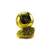 Ballon d'Or Trophy Ornament: Resin Football Craft, 2022 World Cup Souvenir, In Stock