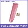 ONE Gear Shift Knob Stick 20cm Faux Crystal Universal for Vehicle Acrylic Pink