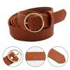 NEW Women PU Leather Waistbands Adjustable Belts Fashion Casual Pin Round Buckle Belts For Waist Strap Jeans Skirt Men Female
