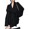 Fall Winter Warm Women Oversized Knitted Cardigan Casual Open Front Long Sleeve Sweater Coat Outerwear