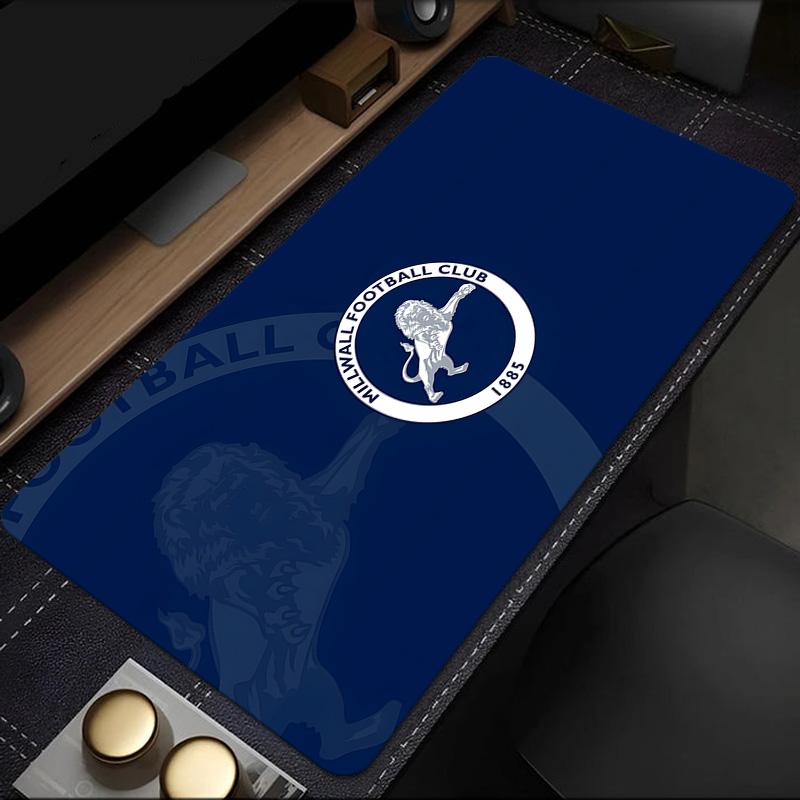 Millwall Fc Crest Design Mouse Pad, Rubber Base, Mouse Pad for Gamers and Office Use, Gaming Desk , Easy To Clean Mat Christmas Fan Gifts