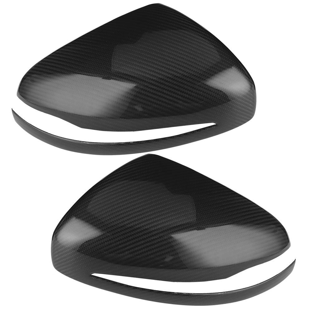 Dry Carbon Fiber Rearview Mirror Cover Cap Car Refitting Fit for MERCEDES Benz GClass G500 20182020