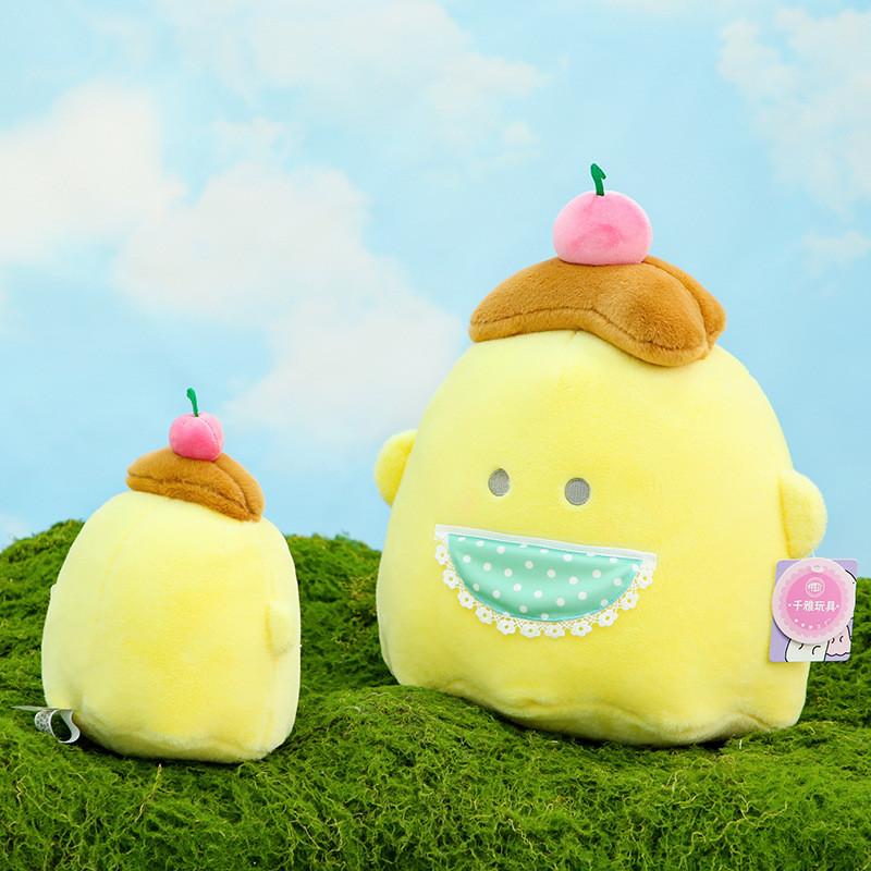 Obakenu Plush Toys Pudding Unicorn Rabbit Characters Pillow Bedroom Decoration