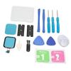 Watch Front Glass Lens Replacement Watch Screen Repair Kit Touch Screen Digitizer Glass for IOS Watch S5 SE 44mm 1.73in