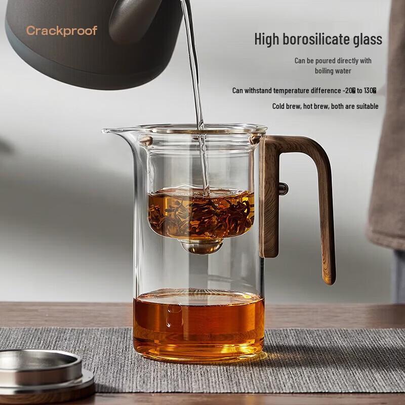 YIHUTEA Magnetic Floating Glass Teapot