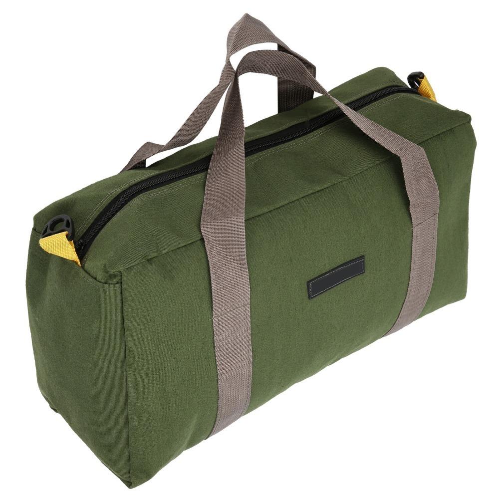 Wide Mouth Tool Bag Waterproof Storage Tote Multi-Purpose Tool Organizer Bag For Electricians