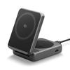 Spigen Temel EF302MOQ Qi2.2 25W 2'si 1 Arada Katlanabilir MagSafe Kablosuz Şarj Standı