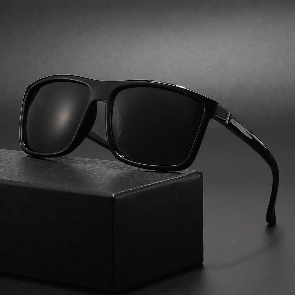 Men'S Outdoor Driving Sunglasses Popular Square Large Frame Sun Glasses Classic Glasses Men Women Fishing Uv400
