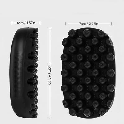 Rubber Curling Hair Brush: Twist King Sponge for Afro Hair, Washable Curl Sponge Styling Tool Durable Curling Comb