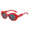 JYL Oval Gradient Sunglasses Women Korean Multi-Color Trendy / 18039