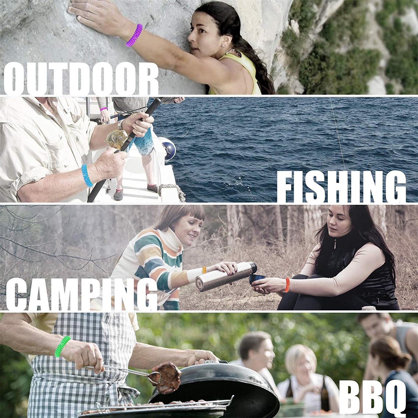 25 упаковок натуральных браслетов от комаров и насекомых — фото 6