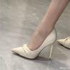 New High-heeled Women's Shoes Elegant Niche Design Lightweight Solid Color Banquet High-heeled Single Shoes Zapatos De Mujer