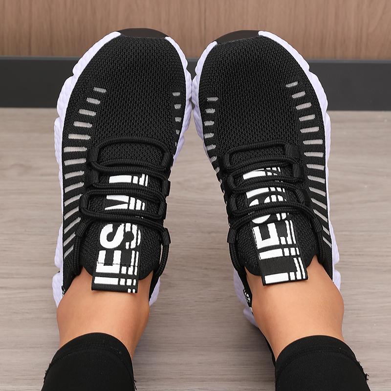 Women's Platform Sports Shoes with Fashionable Trendy Design Breathable Comfortable Shoes Outdoor Hiking  Walking Casual Shoes