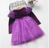 Cross-border Halloween Tulle Skirt Evening Dress for Baby Girls and Children