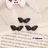 30 Pcs New Cute Mini Cartoon Bright Black And White Wings Resin Scrapbook Diy Jewelry Manicure Wedding Hairpin Accessories A59