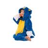 Piżama dla dzieci dziecięca kigurumi onesie kostium sonic niebieski 105-115