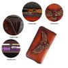 Unisex Genuine Leather Cowhide Wallet with Large Capacity Card Slots and Mobile Phone Pocket