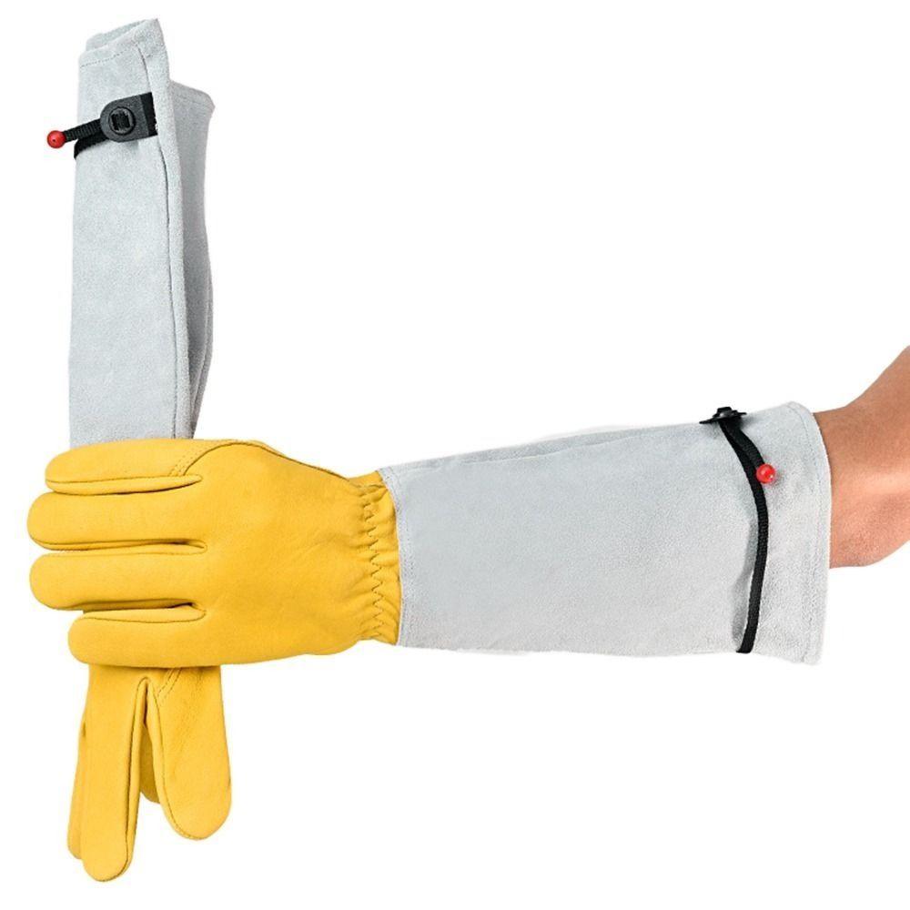 Breathable Thorn Proof Gardening Gloves Long-sleeved Rose Pruning Gloves  Outdoor