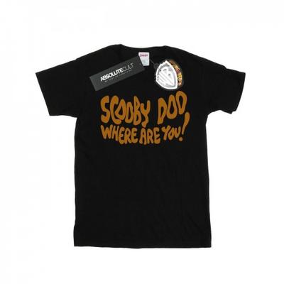 Womens/Ladies Where Are You Spooky Cotton Boyfriend T-Shirt