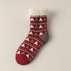 Women's -Lined Thick Christmas Socks for Cozy Home Sleep and Floor