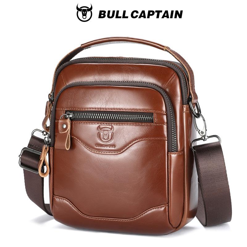 

2025 новая мужская кожаная сумка бренд сумка через плечо, высококачественная роскошная дизайнерская сумочка, мужские уличные дорожные сумки кроссбоди коричневый