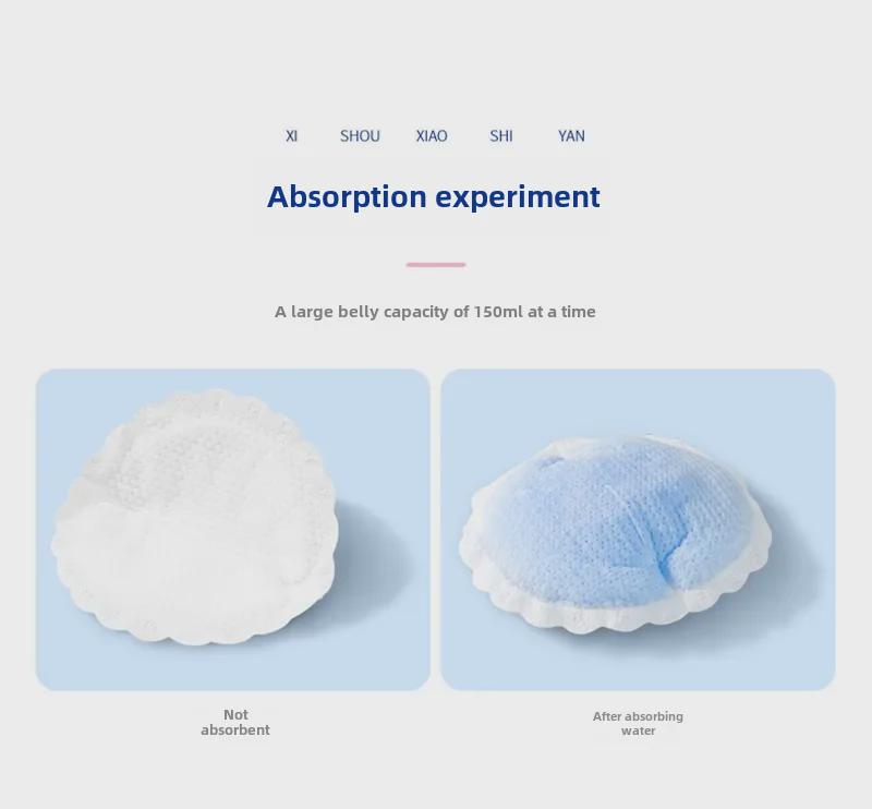 Zichu Disposable Anti-Leakage Postpartum Breast Pads for Winter - Thin Design for Lactation