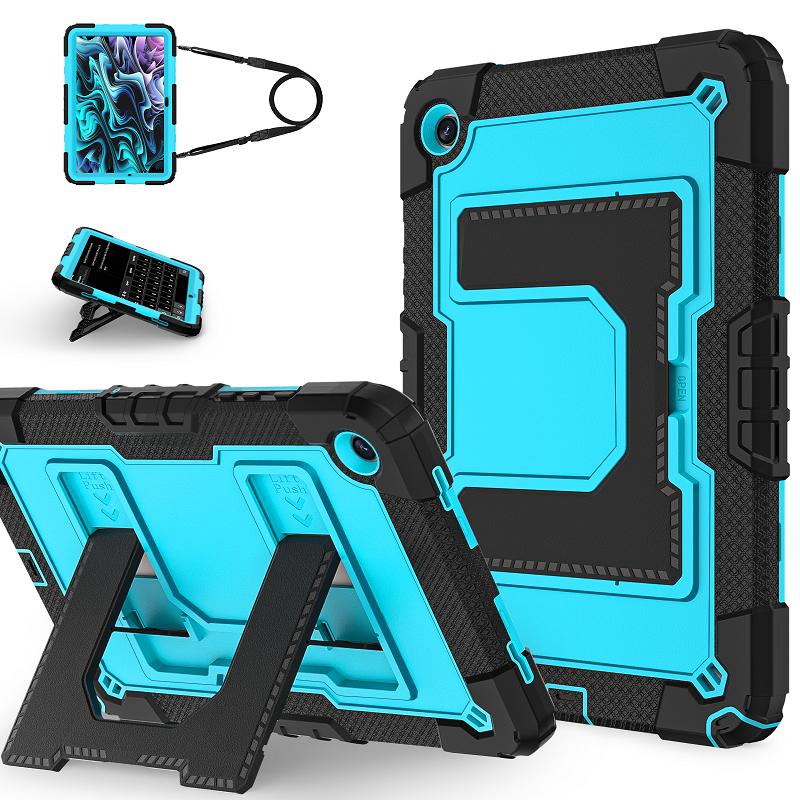 Funda for Samsung Galaxy Tab A11 Plus 11 A9 Plus 11"Case Shockproof Safe PC Silicon Hybrid Stand Tablet Cover Galaxy Tab A11 8.7