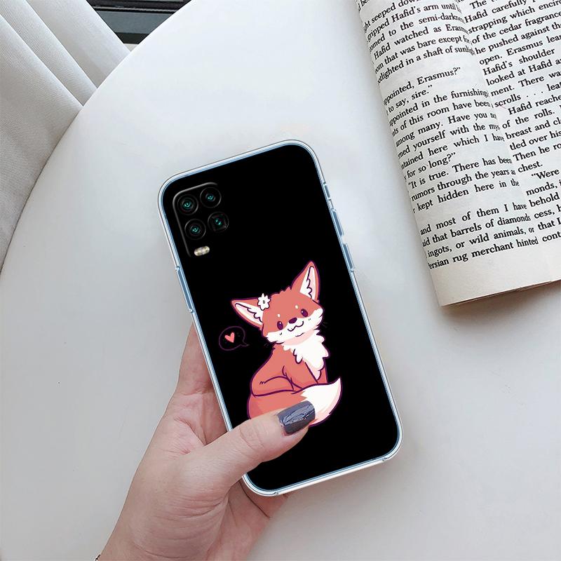 

BH3 arctic Fox Transparent Phone Case for Samsung Galaxy A04 A04S A14 A23 A34 A54 M23 M33 M52 M53 Galaxy A23
