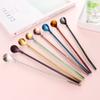 Party Bar Tea Metal Reusable Straws Spoon Coffee Spoons Drinking Straw Stainless Steel