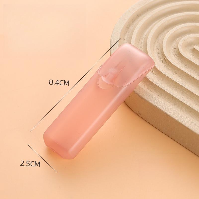 Mini Toothpick Holder Portable Swab Storage Box Travel Organizer for Swabs, Makeup Brushes & Small Essentials with Lids