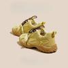 Small 6CM Inner Height Increase Platform German Training Shoes Women's 2025 New Summer Mesh Breathable Casual Ballet Forrest Gump Shoes