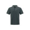 Bequemes Weiches Hautfreundliches Vielseitiges Kurzarm Poloshirt Herren Oberteile Dunkelblau Grau 15217235-0131