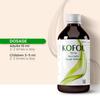 Kofol Ayurvedic Cough Syrup 100 Ml X Pack of 2 Non-Drowsy Relief for Dry & Wet Cough