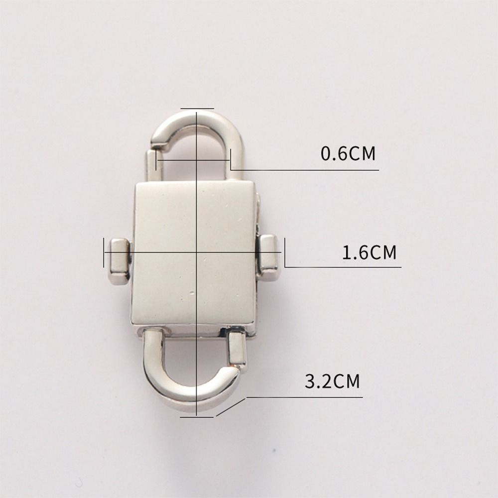 10 шт. замок-молния S-типа с гальваническим покрытием, замок для ...