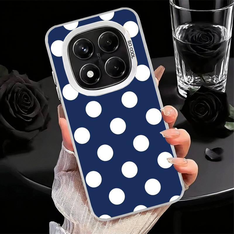

Polka Dots Art Fashion Desgin Soft Phone Case for Xiaomi Redmi Note 13 14 15 Pro Plus 12S 12 11S 11 11T 10S 10 Shockproof Cover Redmi Note 11T 5G