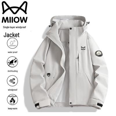 Mao Ren Herren Winddichte Wasserdichte Outdoorjacke