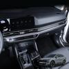 Carbon Fiber Dashboard Middle Center Console Cover Trim Strip Car Interior For Kia Sportage NQ5 2026 Accessories LHD