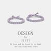 Boyfriend Exclusive Small Rubber Band Handmade Woven Hand Strap Couple Leather Case Hair Band for Girlfriends Headband Bracelet Dual-Use