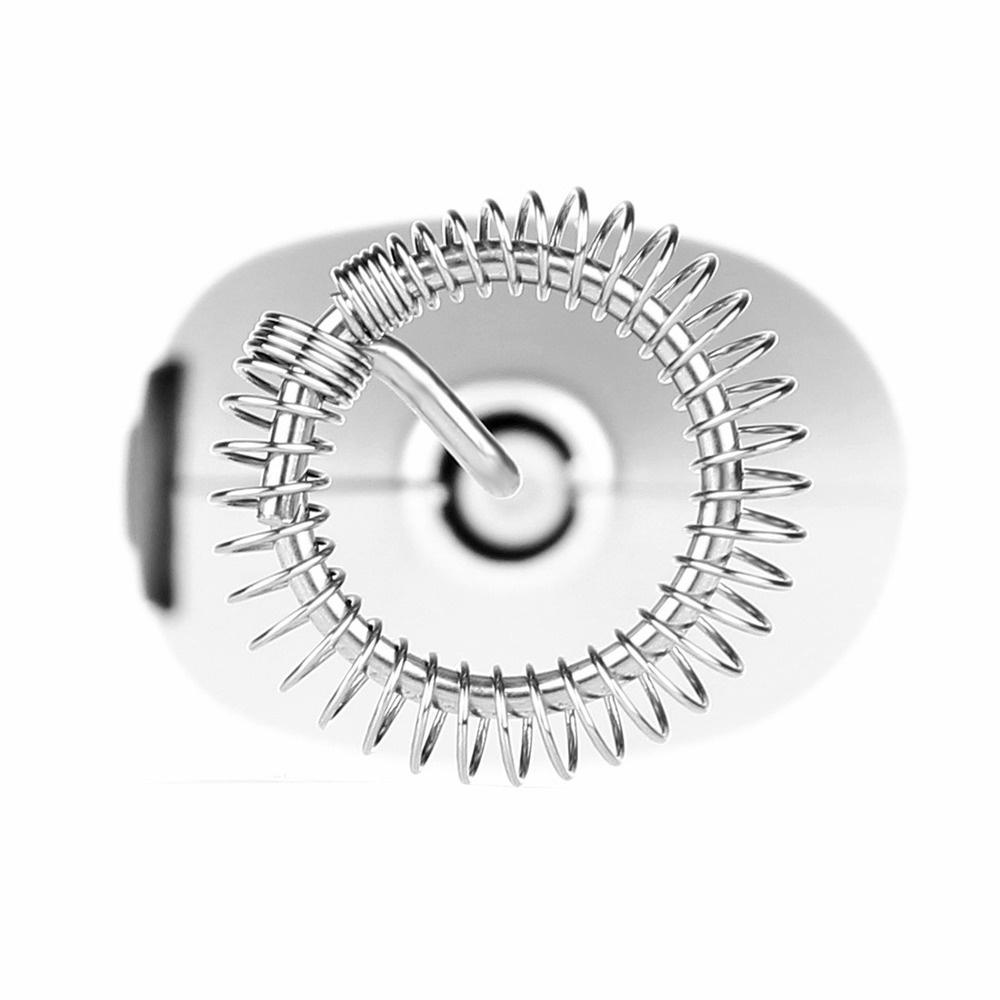 1 τεμ. Χειροποίητος αναδευτήρας αναδευτήρα γάλακτος με αφρόγαλα από ανοξείδωτο χάλυβα Εσπρέσο Cappucino Latte Maker με μπαταρία