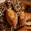 Fun Cute Cartoon Roasted Sweet Potato Plush Toy Keychain Bag Pendants Hanging Girl'S Decoration Winter Children'S New Year Gift
