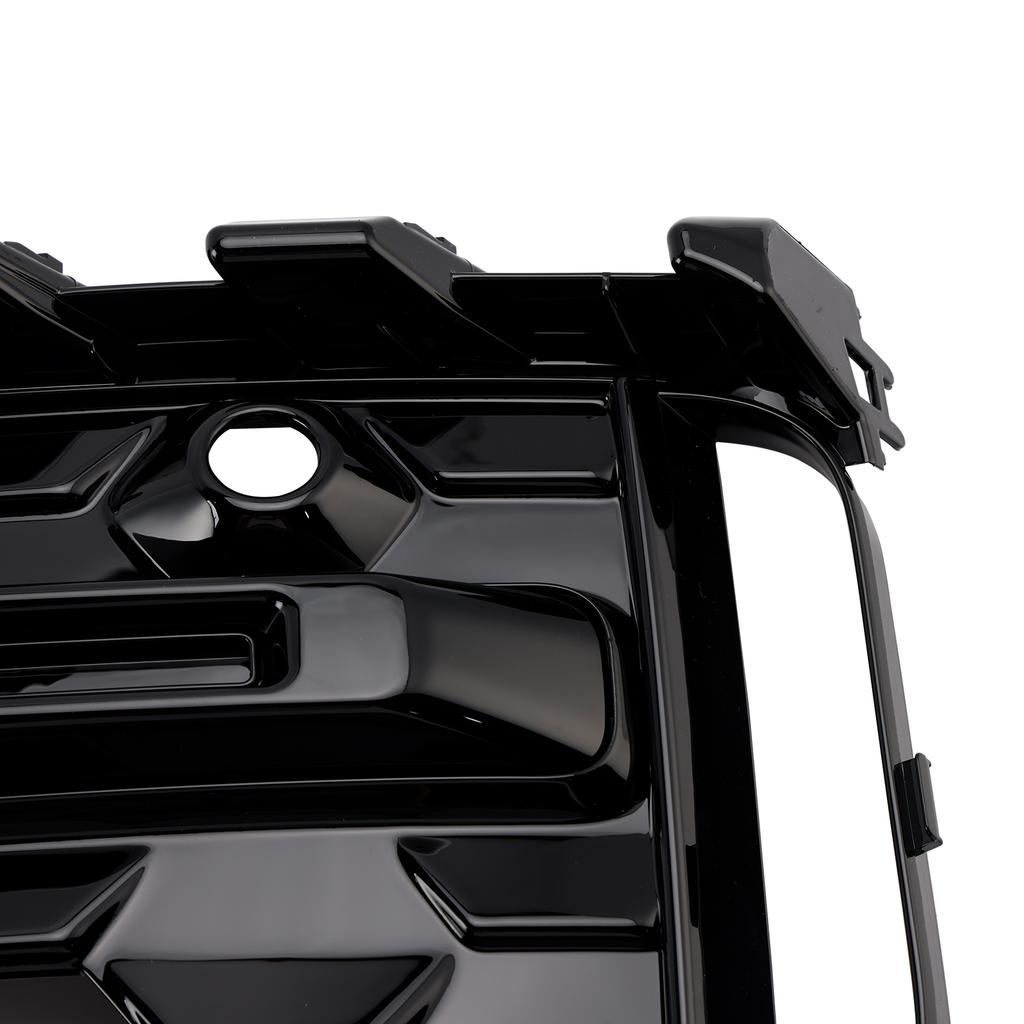 2PCS Front Bumper Fog Light Grille Trim Fit A6L C8PA 2023+ Black