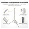 CONCEPT Light Stand for 10kg Load Stainless TL04 K&F Photography, 2.8M, Capacity, Steel,