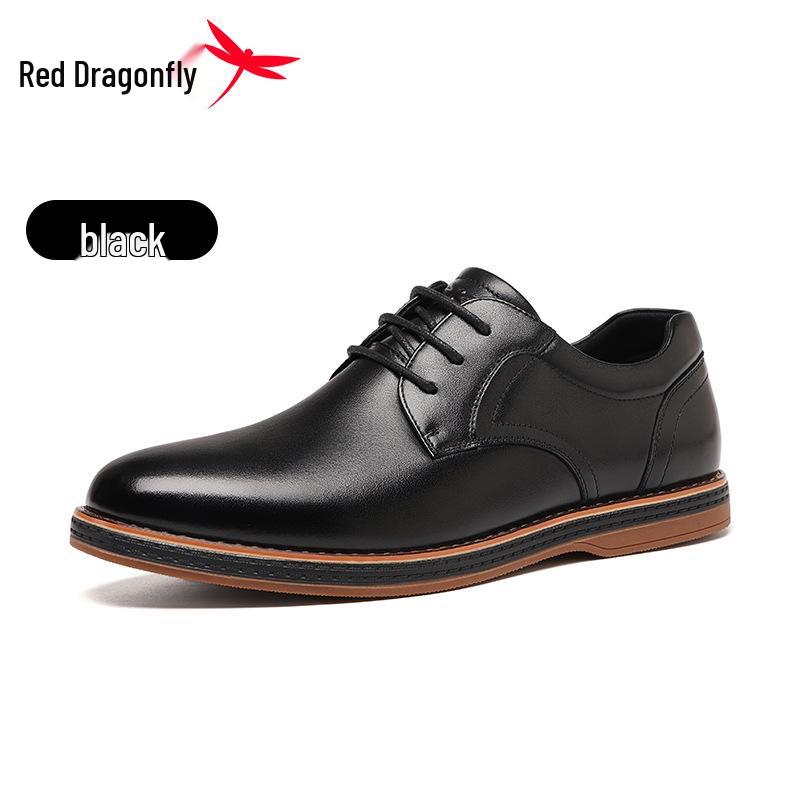 Red Dragonfly Men s British Style Genuine Leather Casual and Formal Shoes 40