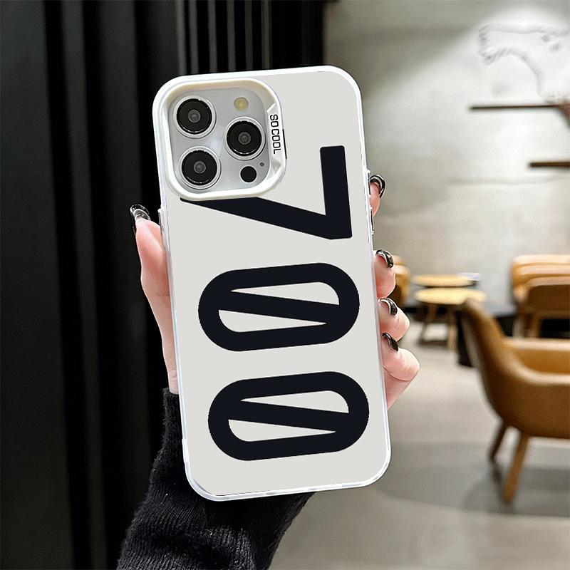 350 700 Fashion Design Soft Phone Case for iPhone 15 16 17 Pro Max 17Air 16E 14 Plus 13 12 Mini Shockproof Cover Back Shell