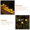 Solar Powered Ground Insert Lamp Outdoor Garden Decor Warm Atmosphere Light Solar Garden Lights Landscape Lighting