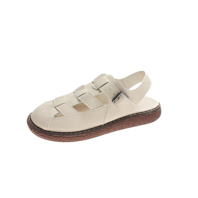 Women's Toe Flat Sandals Roman Shoes