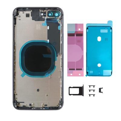 Reemplazo para iPhone 8 8G 8Plus, carcasa trasera de calidad, marco de batería, bisel para iPhone 8 Plus, cristal trasero OEM