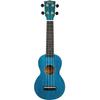 MAHALO Soprano Ukulele SLIMLINE Series, Weight: Approx. 280g, MS1 TBU Blue